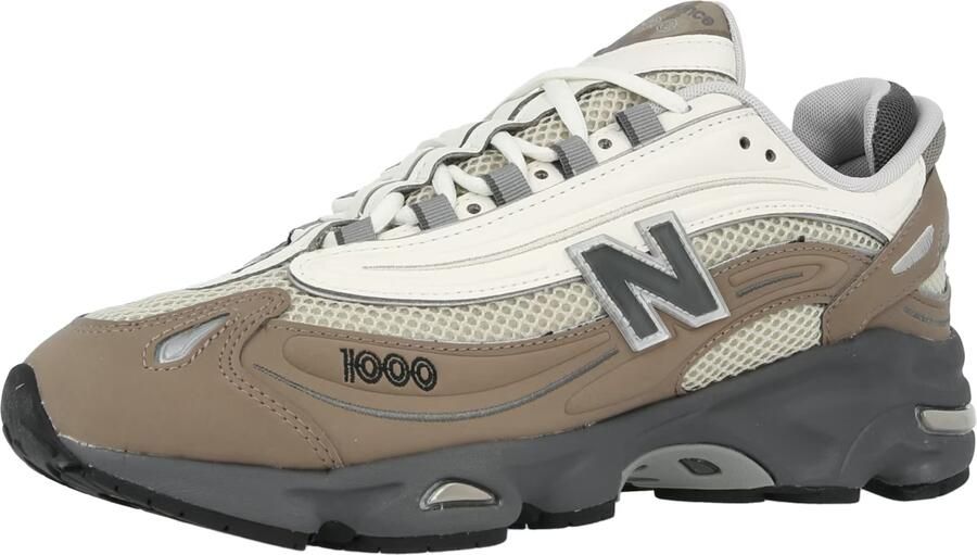 New balance Sneakers laag '1000' crème donkerbeige donkergrijs - Foto 4
