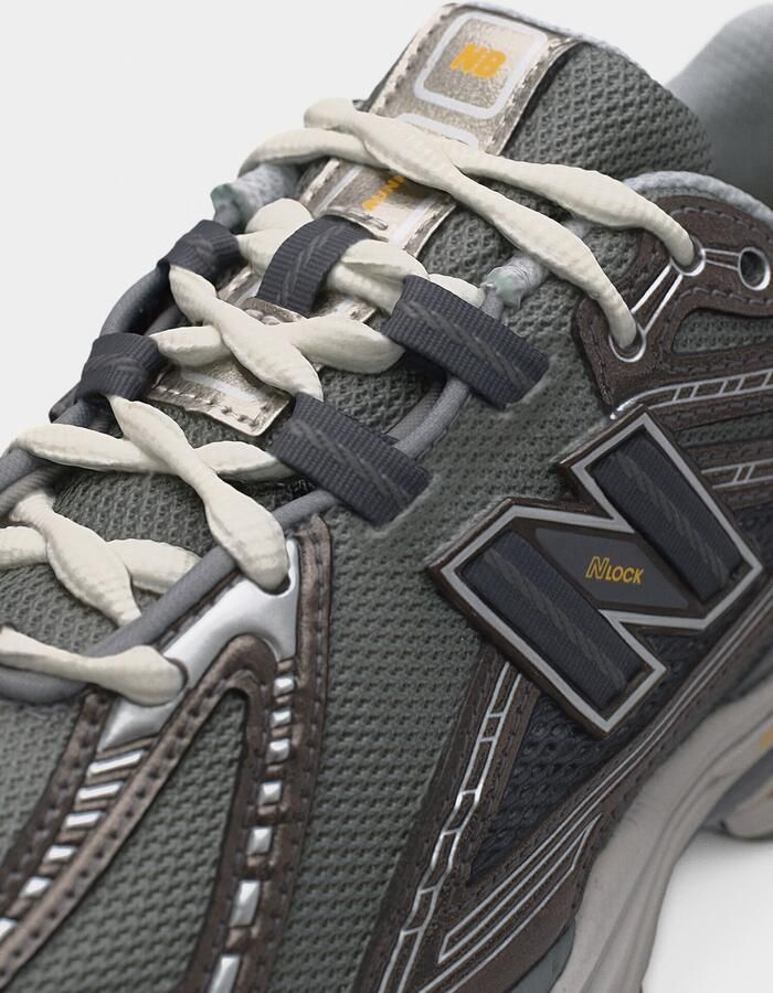 New balance Sneakers laag '1906' koper zilvergrijs donkergrijs - Foto 4