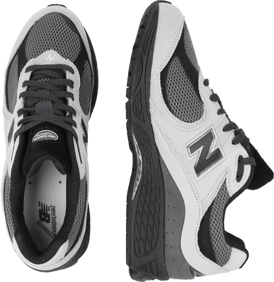 New balance Sneakers laag '2002' donkergrijs zwart wit - Foto 5