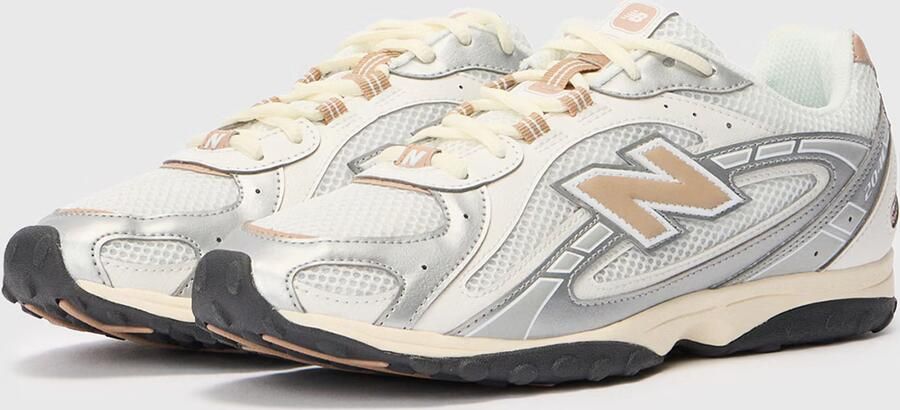 New Balance Sneakers Unisex U204LSWA Silver Metallic Flat Taupe - Foto 11