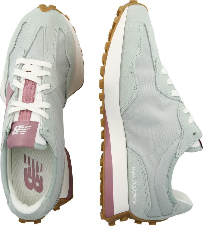 New balance Sneakers laag '327' lichtgrijs rosé wit - Foto 6