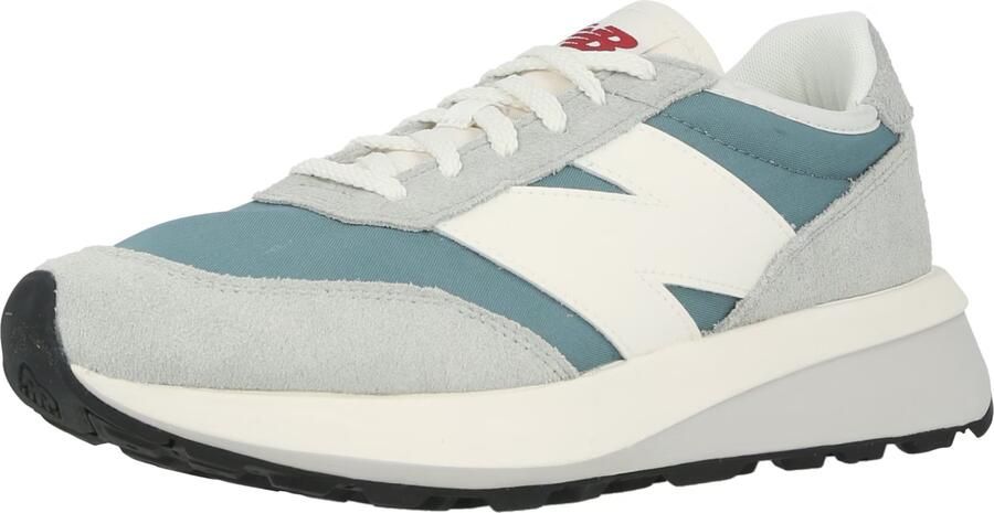 New balance Sneakers laag '370' lichtgrijs petrol wit - Foto 2
