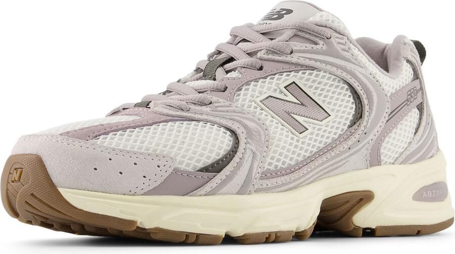New balance Sneakers laag '530' crème lichtgrijs mauve - Foto 9