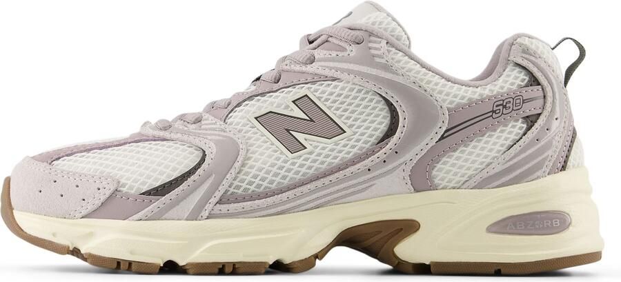 New balance Sneakers laag '530' crème lichtgrijs mauve - Foto 10