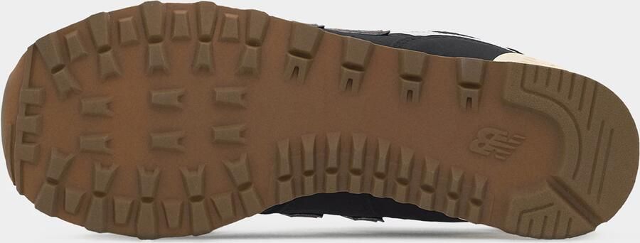 New balance Sneakers laag '574' basaltgrijs zwart wit - Foto 8