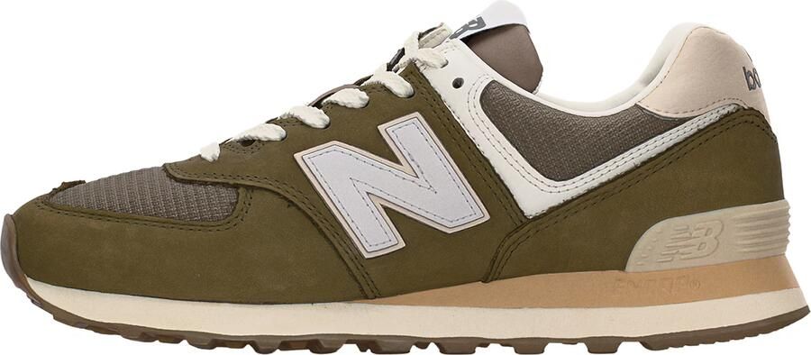 New balance Sneakers laag '574' groen wit - Foto 6