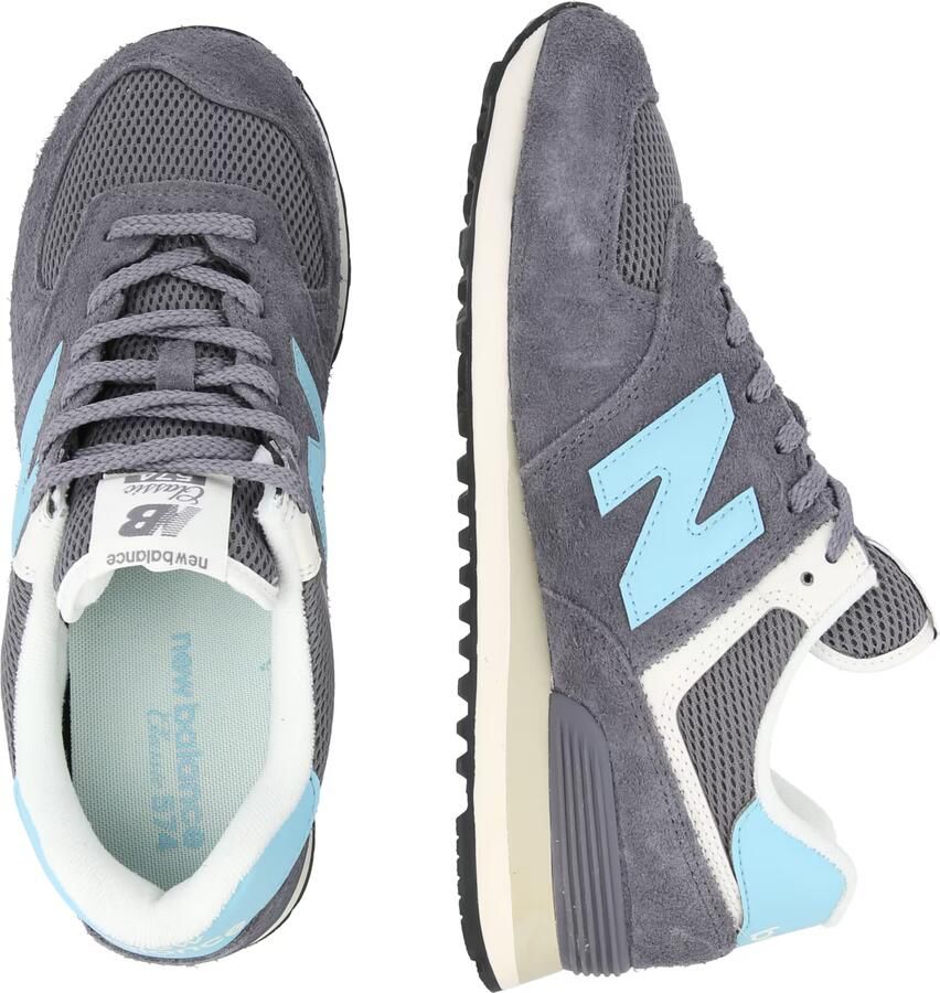 New balance Sneakers laag '574' lichtblauw donkergrijs wit - Foto 3