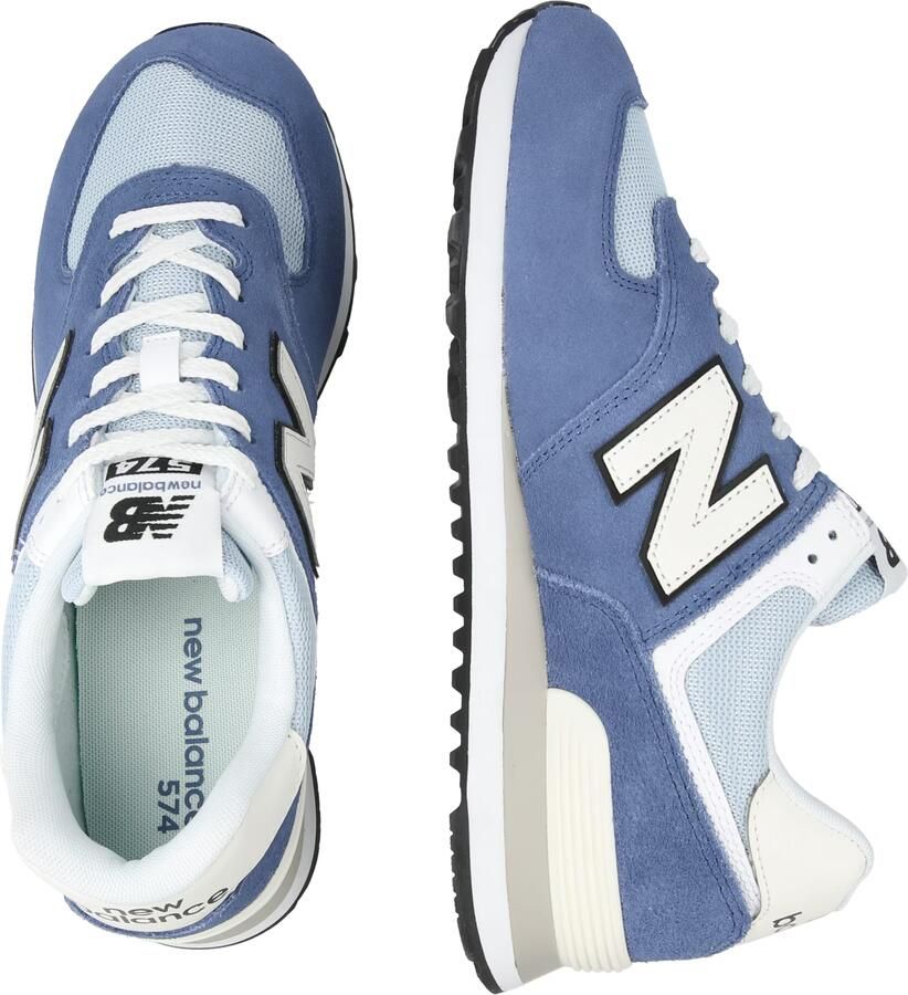 New balance Sneakers laag '574' opaal pastelblauw wit - Foto 13