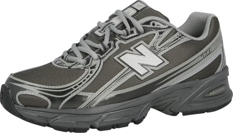 New Balance 740 "Black Metallic Castlerock" U7407YI Zwart Grijs - Foto 3