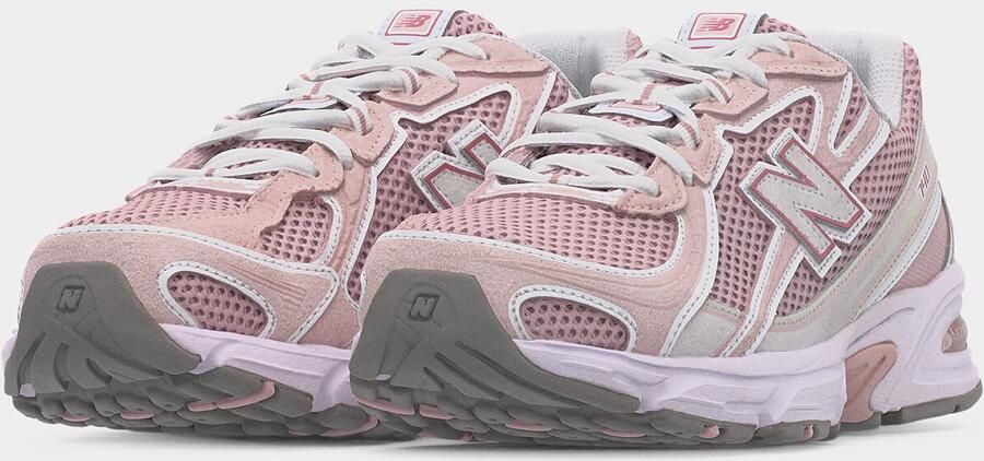 New balance Sneakers laag '740' taupe rosa wit - Foto 6
