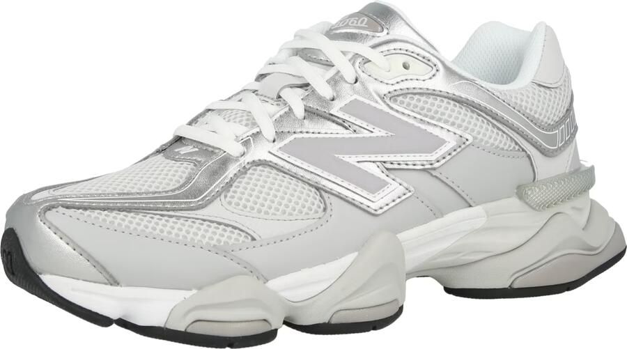 New balance Sneakers laag '9060' lichtgrijs zilver wit - Foto 3