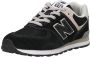 New Balance 574 sneakers zwart giijs Suede Dierenprint 34.5 - Thumbnail 2