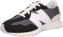 New Balance 327 V1 sneakers zwart grijs wit Nylon Meerkleurig 37 - Thumbnail 4