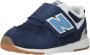 New Balance 574 sneakers donkerblauw wit lichtblauw Suede 18 5 - Thumbnail 2