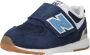 New Balance 574 sneakers donkerblauw wit lichtblauw Jongens Meisjes Suede 18 5 - Thumbnail 2