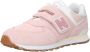 New Balance 574 sneakers roze wit Suede Logo 33.5 - Thumbnail 2