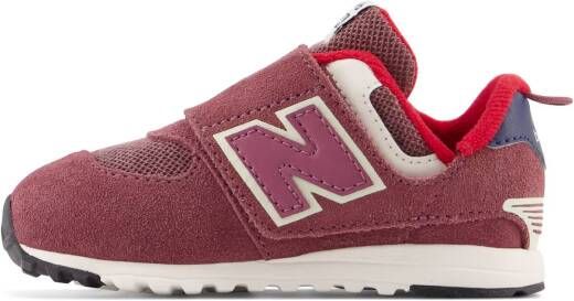 New Balance 574 sneakers donkerrood donkerblauw - Foto 3