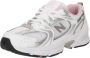 New Balance GR530GK GS White Mid Century Pink Sneaker GR530GK - Thumbnail 4
