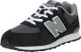 New Balance 574 V1 sneakers zwart grijs wit Suede Meerkleurig 37 - Thumbnail 2
