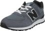 New Balance 574 V1 sneakers grijsblauw zwart wit Suede 37 - Thumbnail 5