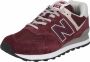 New Balance Ml574 EGB Suède en Textiel Sneakers Red Heren - Thumbnail 6