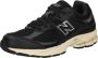 New Balance M2002RIB Black Cream Heren Sneaker M2002RIB - Thumbnail 3