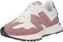 New Balance Roze Sneakers Ronde Neus Tech Stof Multicolor Dames - Thumbnail 5