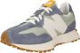 New Balance 327 sneakers grijsblauw mintgroen geel - Thumbnail 2