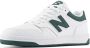 New Balance Groene platte sneakers geïnspireerd op basketbalmodellen Wit - Thumbnail 5