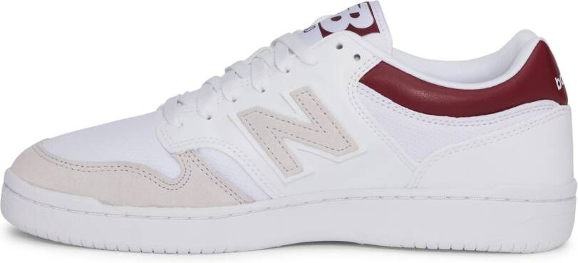 New Balance 480 Basketball Schoenen white burgundy maat: 36 beschikbare maaten:36 38 39.5 40.5 - Foto 6