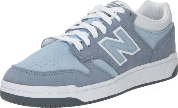 New Balance BB480 suède sneakers grijsblauw lichtblauw - Foto 5