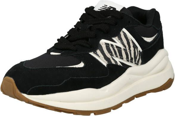 New Balance Zwarte Damessneakers Plat met Veters Black Dames - Foto 5