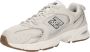 New Balance Hardloopschoenen Geïnspireerd Beige - Thumbnail 4