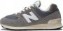 New Balance Hoogwaardige leren sneakers Grijs Heren - Thumbnail 4