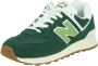 New Balance Donkergroene suède 574 sneakers Groen Heren - Thumbnail 4