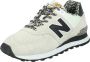 New Balance 574 Dames Sneakers Alloy White - Thumbnail 2
