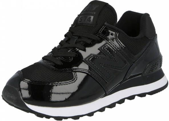 Absoluut Bestuiven Monica New Balance 574 Dames Sneakers Black White - Schoenen.nl