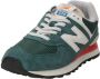 New Balance U574 M Sneakers Heren Donkergroen - Thumbnail 3