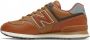 New Balance 574 Heren Schoenen Beige Maat: 40.5 Textil Foot Locker - Thumbnail 3