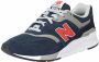 New Balance Classic 997 Heren Sneakers Sport Casual schoenen Blauw CM997HAY - Thumbnail 4