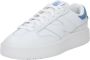 New Balance 302 leren sneakers wit lichtblauw - Thumbnail 4