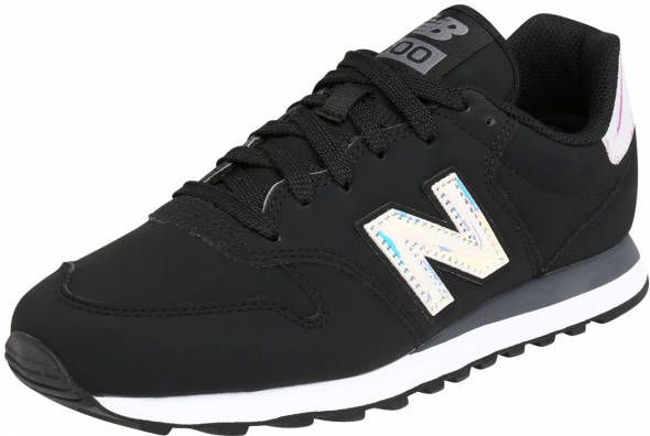 New Balance 500 sneakers zwart zilver metallic Schoenen
