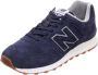 New Balance ML574EPA Mannen Marineblauw Sneakers Sportschoenen - Thumbnail 1
