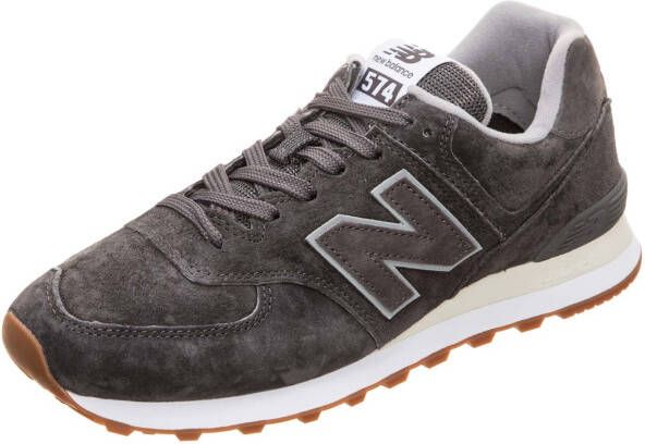 New Balance Classics ML574 Heren Sneakers Sportschoenen Schoenen Leer Grijs ML574EPC - Foto 5