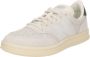 New Balance Witte leren sneakers met groene accenten Beige Heren - Thumbnail 2