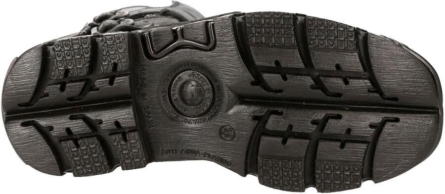 New Rock Nomada Black Laarzen zwart Leer Heren Industrial - Foto 5