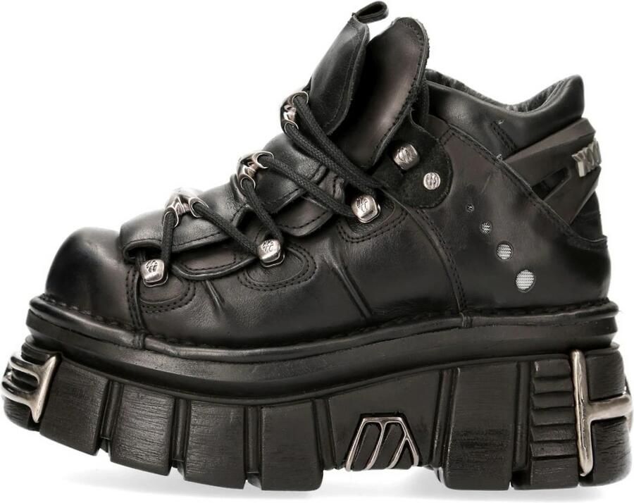 New Rock M-106-S112 Plateau sneakers 36 Shoes Zwart - Foto 4