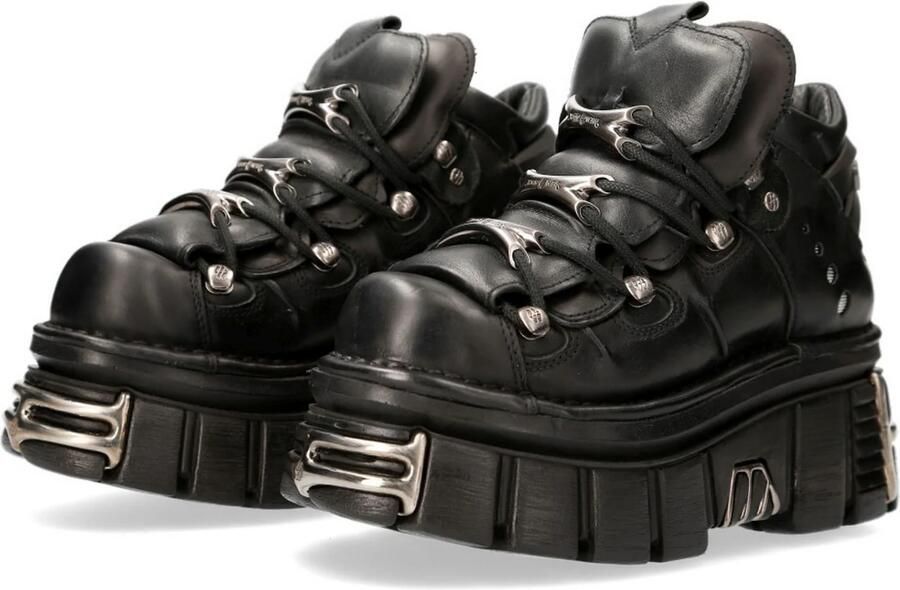 New Rock M-106-S112 Plateau sneakers 36 Shoes Zwart - Foto 5