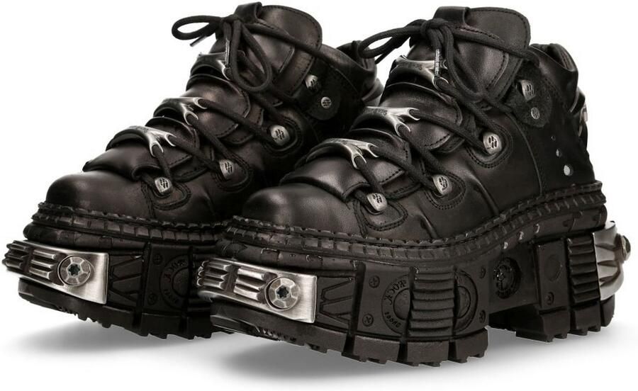 New Rock Sneakers laag 'WALL106-S10' zwart - Foto 3
