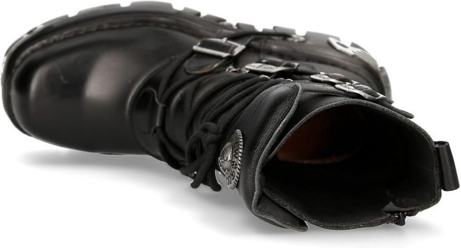 Newrock New Rock unisex veterboot Zwart - Foto 6